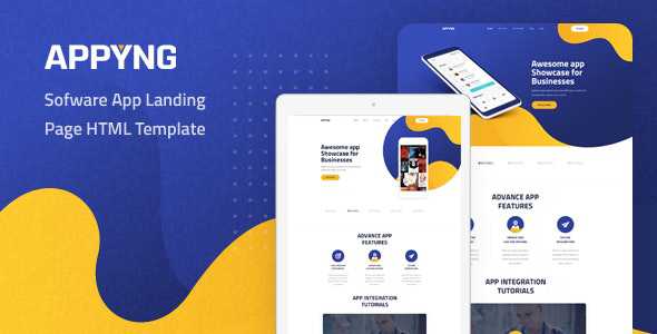 Appyng v1.0 - App Landing Page HTML Template