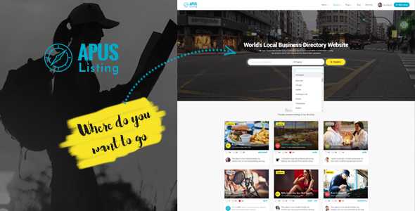 ApusListing v1.2.8 - Directory & Listing WordPress Theme