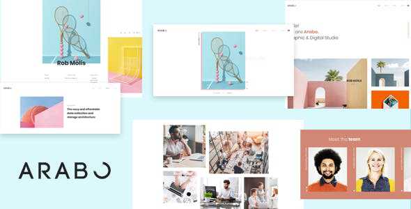 Arabo v1.0 - Creative Portfolio Template