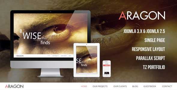 Aragon - Templaza Joomla Template