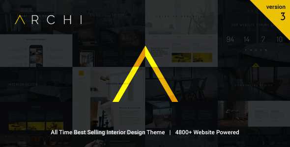 Archi v3.8.5 - Interior Design WordPress Theme