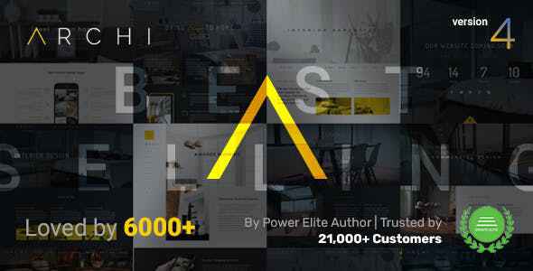 Archi v4.3.4 - Interior Design WordPress Theme