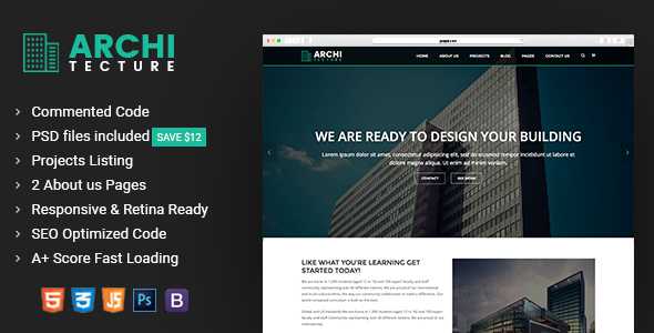 Architecture - Interior Design, Decor & Architecture Template