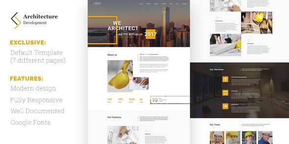 Architecture v1.0 - Development HTML Template