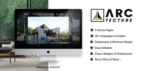 Arctecture v1.0.4 - Interior Design WordPress Theme