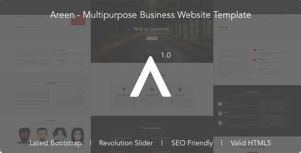 Areen - Multipurpose Business Website Template