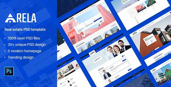 Arela v1.0 - Real Estate PSD Template