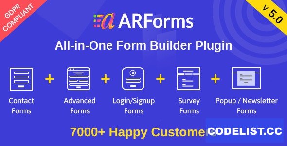 ARForms v6.0.1 - Wordpress Form Builder Plugin
