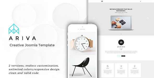 Ariva v1.5.1 - Creative Responsive Parallax Joomla Template