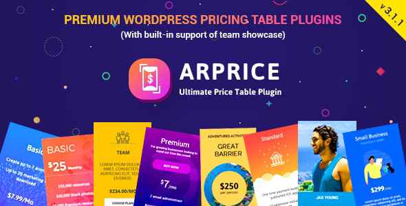 ARPrice v3.1.1 - Ultimate Compare Pricing table plugin