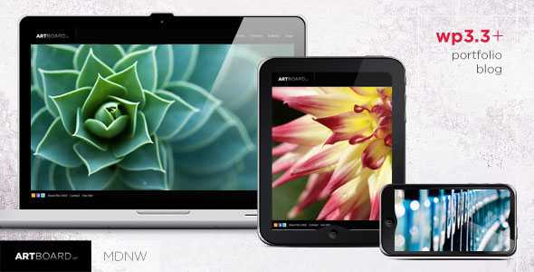 Artboard | FullScreen Themeforest Portfolio + Blog
