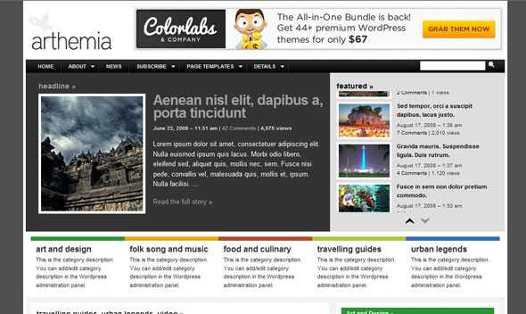 Arthemia Wordpress Theme v3.8.1