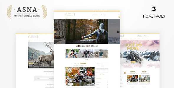 Asna v1.1 - Creative Blog