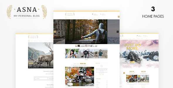Asna v1.2 - Creative Blog