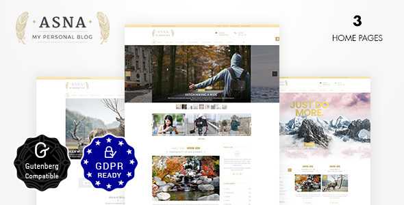 Asna v1.6 - Creative Blog