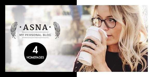 Asna v1.9 - Creative Blog Theme