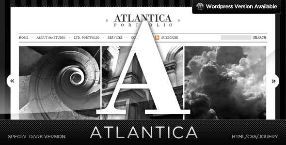 Atlantica HTML - Premium Portfolio Themeforest Template