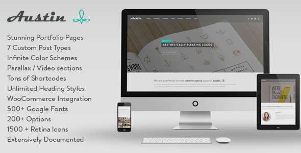Austin v1.7 - Multi-Purpose Design Agency WP Theme