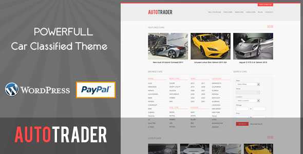 Autotrader - Car Classified Theme