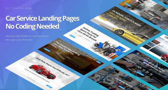 Avados - Car Service Landing Pages with Page Builder