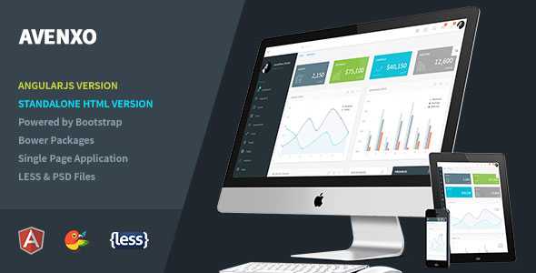 Avenxo - Responsive AngularJS + HTML Admin