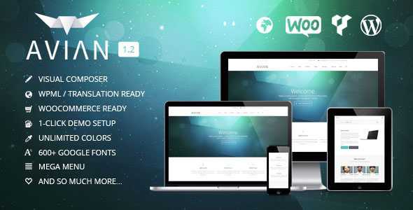 Avian - Themeforest Responsive Multi-Purpose Theme