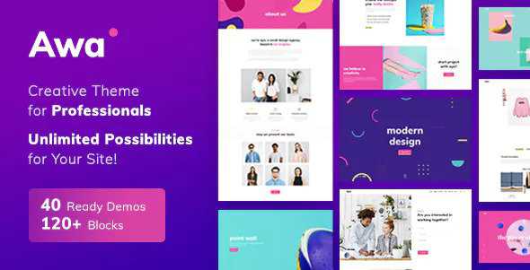 AWA v1.4.1 - Portfolio WordPress Portfolio & Agency