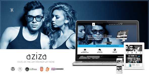Aziza - Responsive Multipurpose WordPress Theme