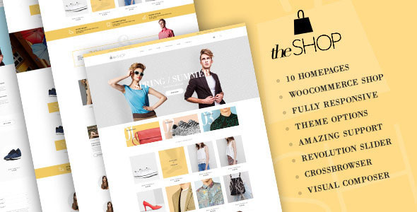THESHOP - RETINA RESPONSIVE WORDPRESS SHOP THEME