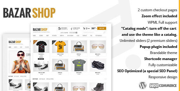 BAZAR SHOP V3.1.2 - MULTI-PURPOSE E-COMMERCE THEME