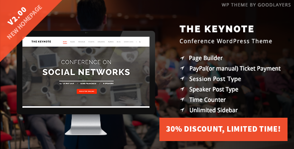 THE KEYNOTE V2.00 - CONFERENCE / EVENT / MEETING THEME