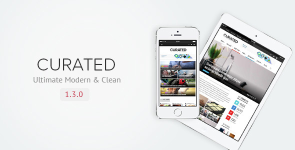 CURATED V1.3.0 - ULTIMATE MODERN MAGAZINE THEME