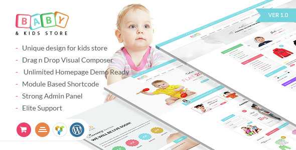 Baby & Kids Store v3.7 - eCommerce Woocommerce Theme