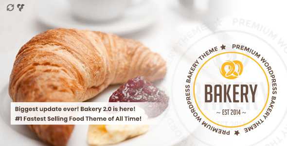 Bakery v2.0 - WordPress Bakery, Cakery & Food Theme