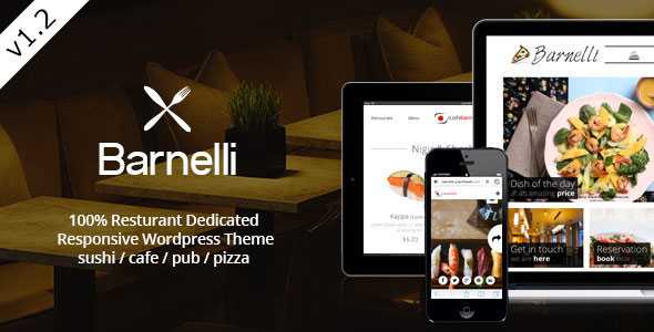 Barnelli - Restaurant HTML5 Responsive Template