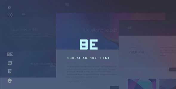 Be - Creative Multipurpose Agency Drupal Theme