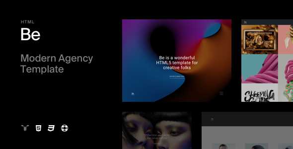 Be v1.1 - Responsive HTML5 Agency Template