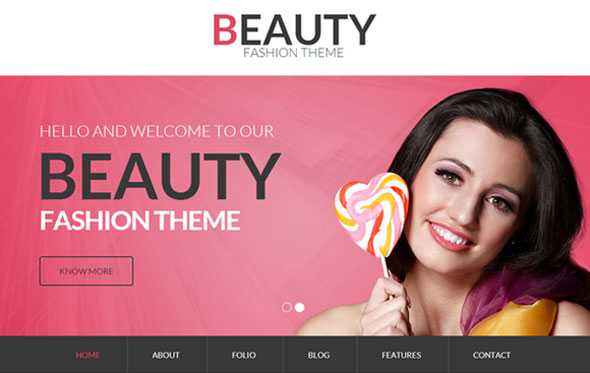 Beauty – Creativemarket Fashion Bootstrap Theme