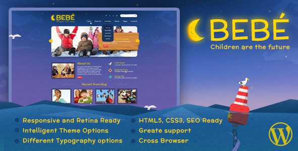 BeBe - Themeforest Responsive WordPress Theme