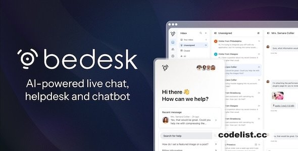 BeDesk v3.0.3 - Customer Support Software & Helpdesk Ticketing System