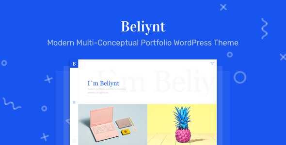 Beliynt Lite - Modern Multi-Conceptual Portfolio Theme