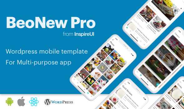 BeoNews Pro v2.9.0 - React Native mobile app for Wordpress