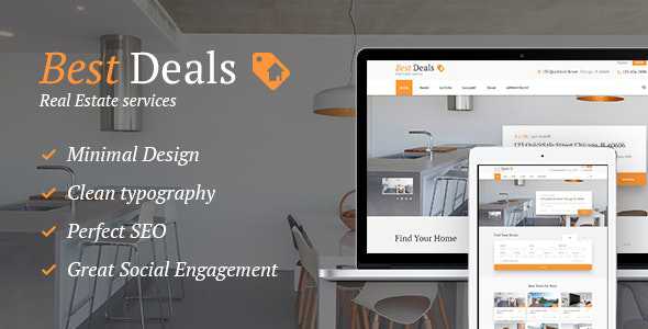 Best Deals v1.4.3 - A Modern Property Sales & Rental WordPress Theme