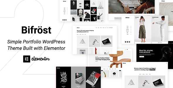 Bifrost v2.0.3 - Simple Portfolio WordPress Theme