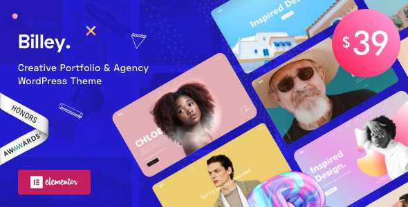Billey v1.0.2 - Creative Portfolio & Agency WordPress Theme