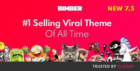Bimber v7.5.1 - Viral Magazine WordPress Theme