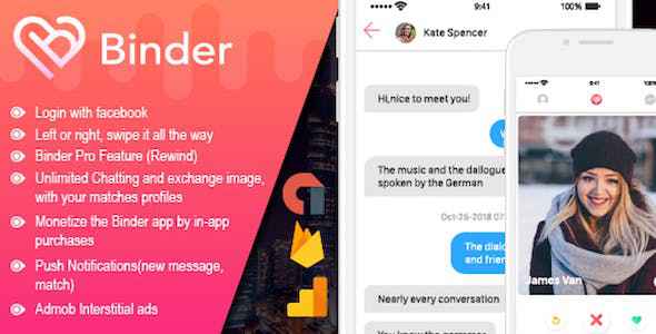 Binder v13.9 - Dating clone App with admin panel - Android