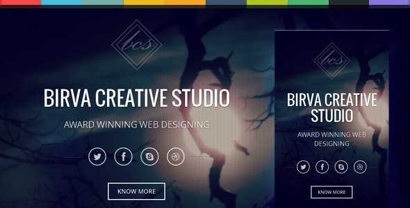 Birva v1.0 - Bootstrap Parallax One Page Template