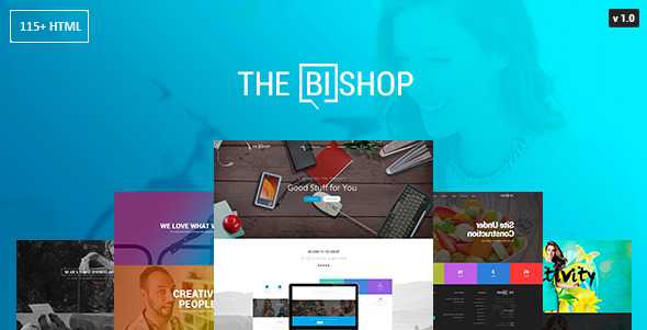 Bishop v1.0 - Multi-Purpose One & Multi Page HTML Template