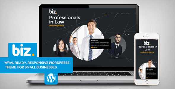biz v1.0 - Law & Business WordPress theme
